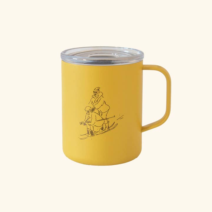 Downhill Duo Mug for wholesale by Holiday Studio