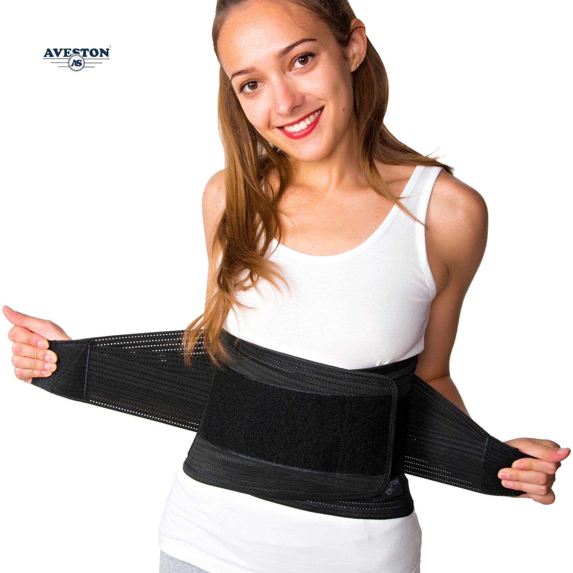 AVESTON – Großhandel Fitnessgeräte – Orthopädische untere Rückenstütze mit Lendenwirbelstütze Support_Black3