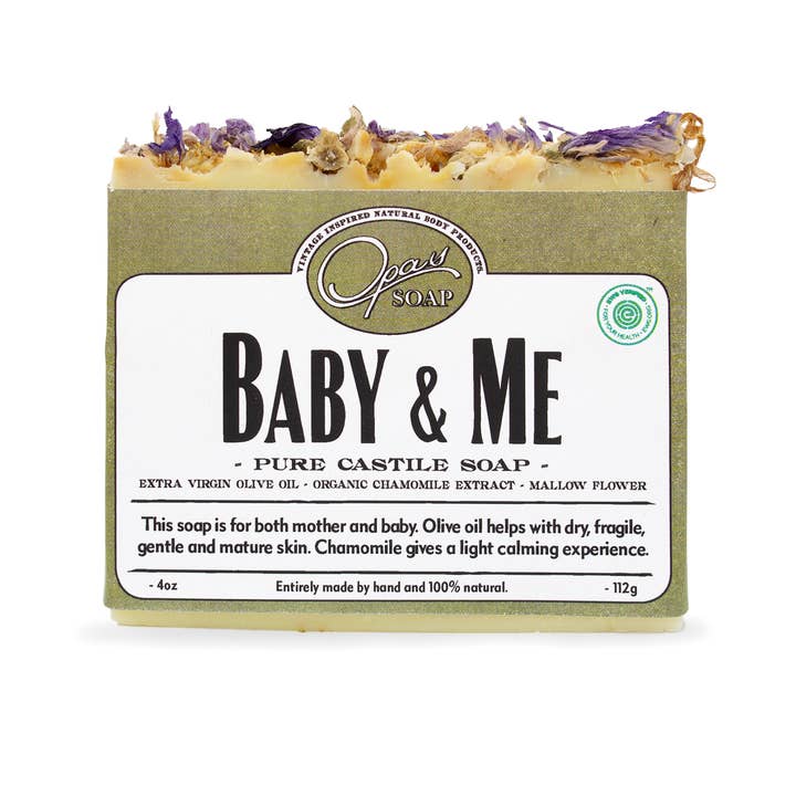 Baby & Me - Savon naturel traité à froid pour la vente par Opas Soap