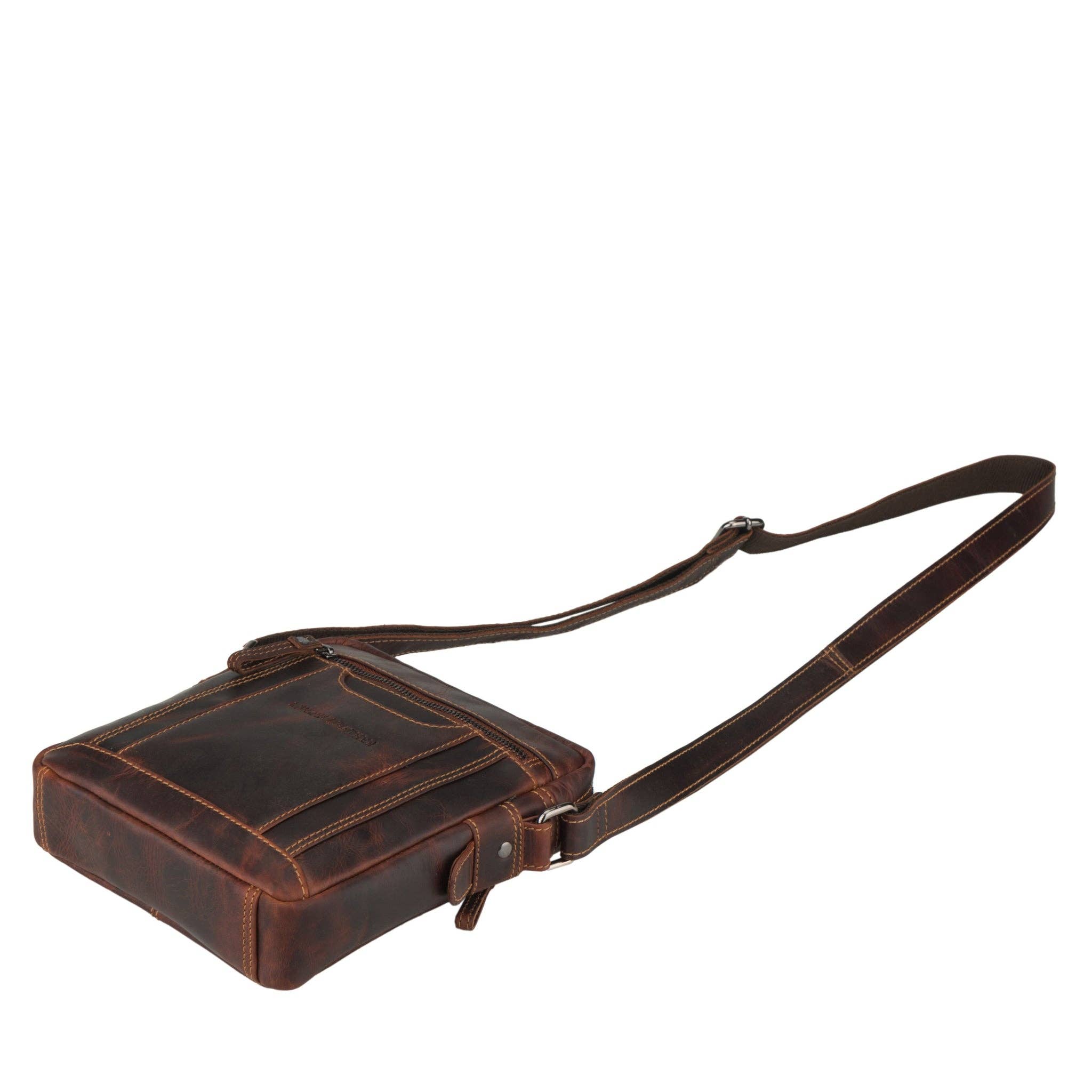 Minori Leather - Wholesale Messenger Bag - Unisex - Asheville Leather Messenger Bag – Unisex – Chestnut6