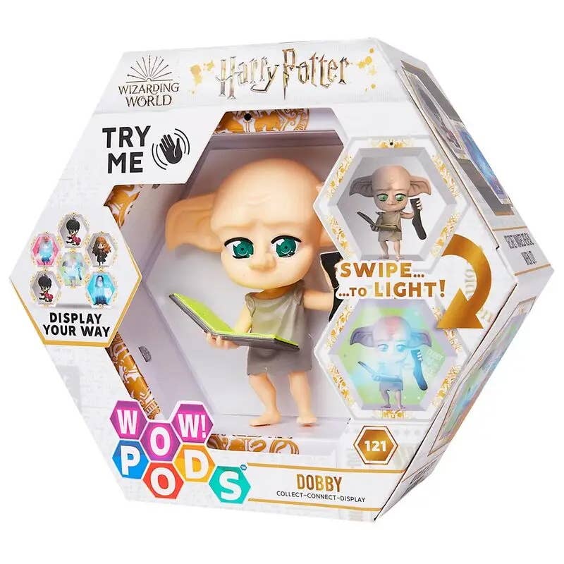 Curiosity Distribution - Vendita all'ingrosso Figurina giocattolo - Bambini - Harry Potter - Dobby - Figurine da Collezione Luminose - Riempitivo per Calze di Natale4