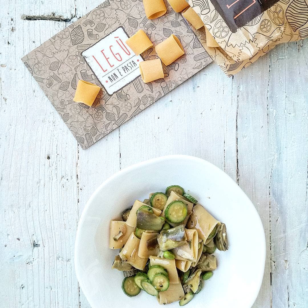 LEGÙ - Wholesale Pasta - 4 PEULVRUCHTEN - Kleine PACCHERI (5 porties)1