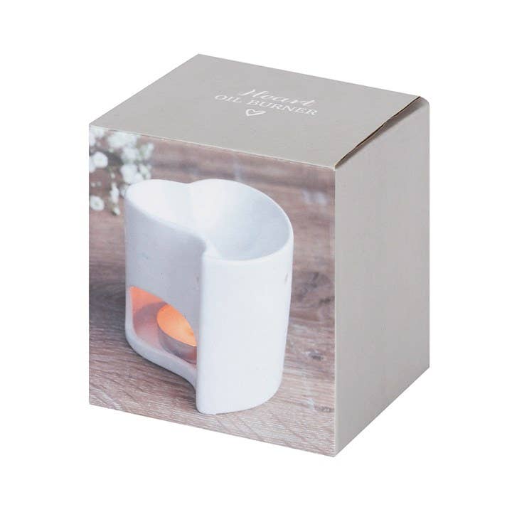 Green Tree - Wholesale Oil Warmer - White Heart Oil Burner2