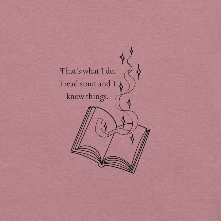 "I Read Smut" Unisex T-Shirt for wholesale by Storybound