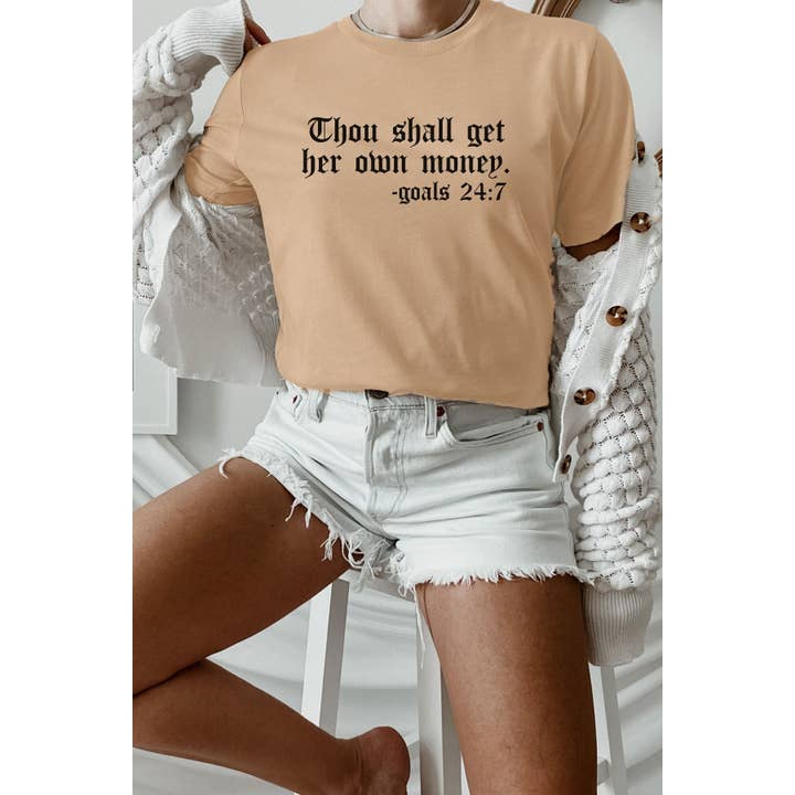 Mål/Grafisk T-shirt for engroshandel hos Bella Me