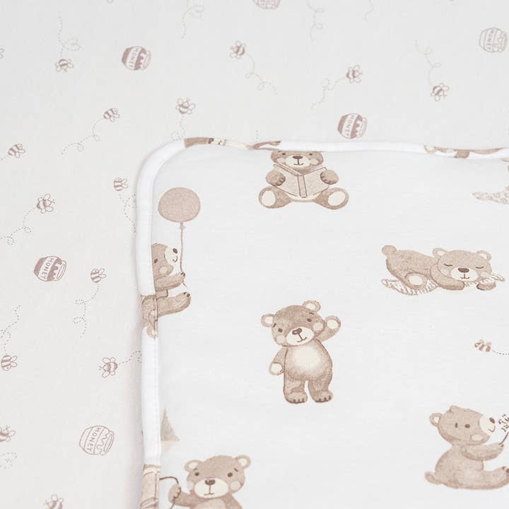 Living Textiles - Wholesale Nap mat – Kids & Baby - Organic Nap Mat - Cuddly Bear6