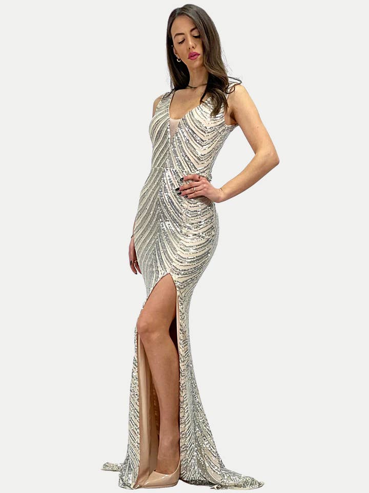 ANGELINA lång sjöjungfruklänning för wholesale av Joana