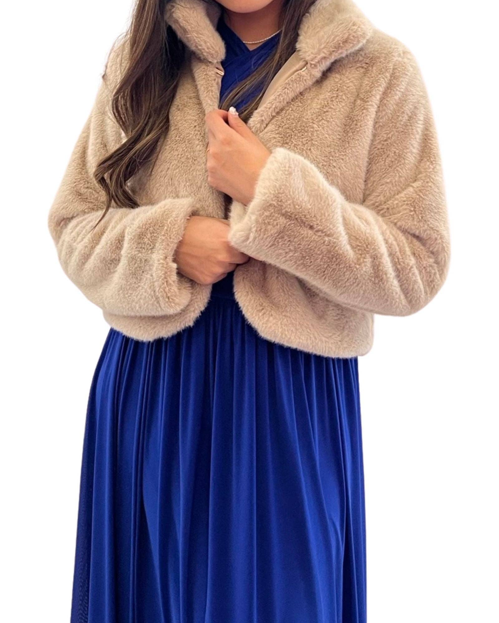 red Synthetic Hair Bolero V001-1 for wholesale on Faire2