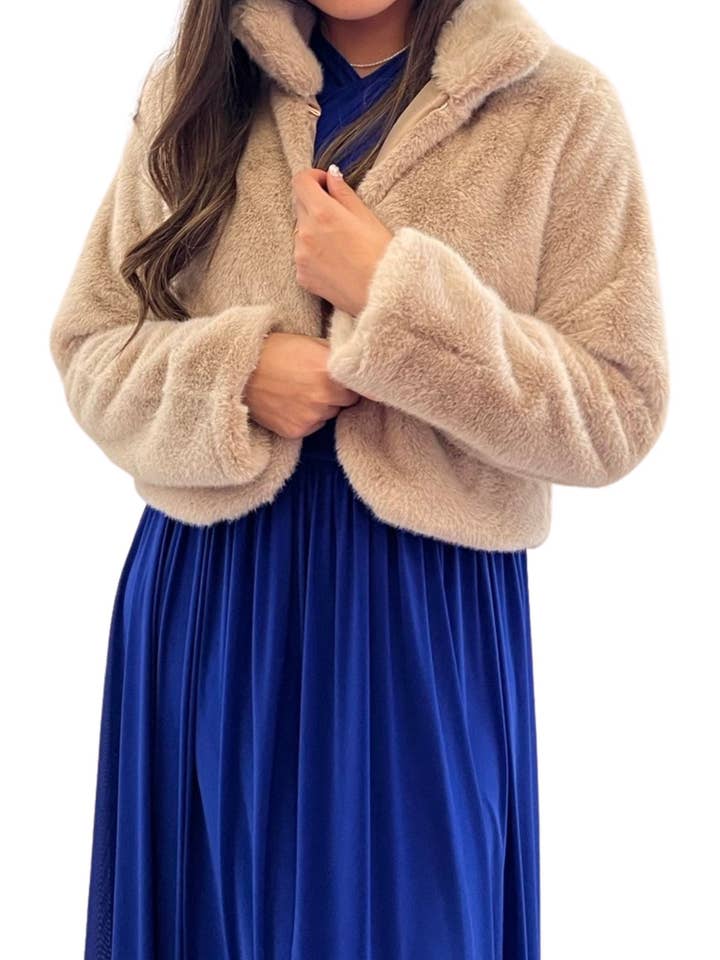 red Synthetic Hair Bolero V001-1 for wholesale on Faire2