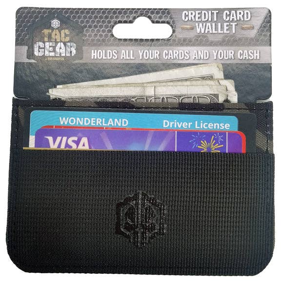 Novelty Brands - Wholesale Retailer Display - Accessories - Tac Gear Credit Card Slim Wallet - 6/Display2