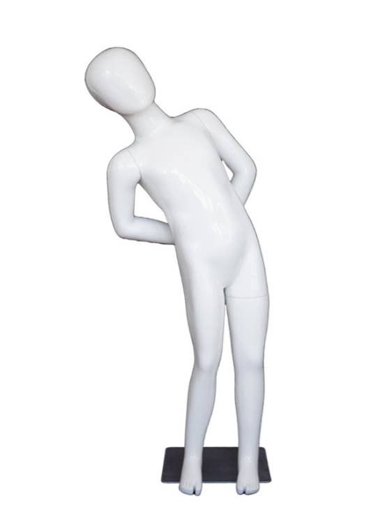 PARIS MANNEQUIN WHITE GLOSSY 6-8 for wholesale by SUDMANNEQUIN