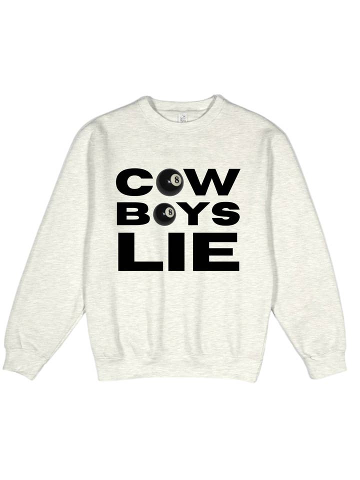 Cowboys Lie 8 - Crewneck for wholesale by Ward Whimsey