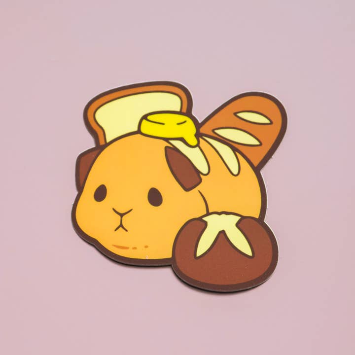 Thousand Skies - Wholesale Sticker - Vinyl Sticker Guniea Pig Bread Loaf