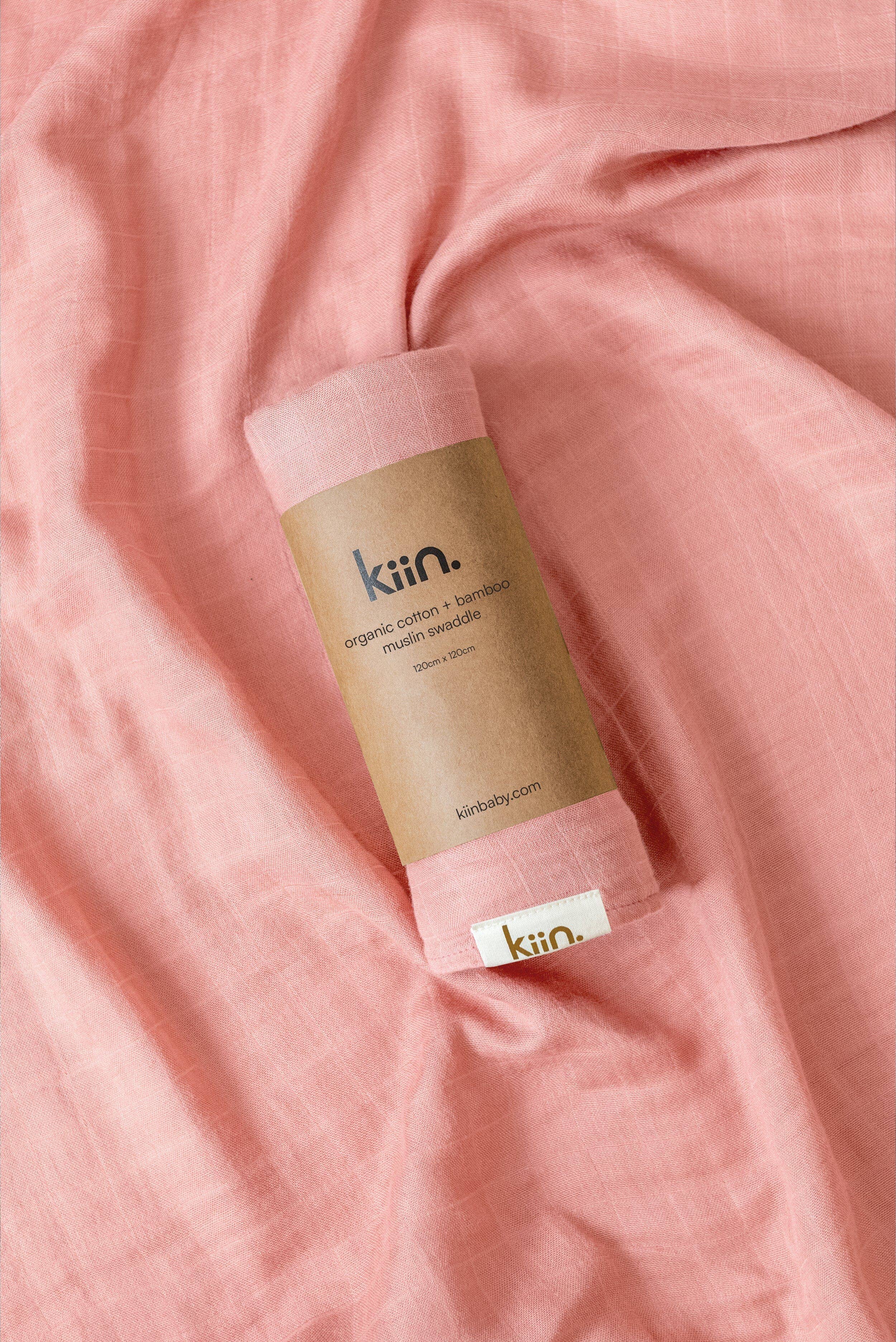 Kiin Baby - Wholesale Swaddle - Baby - Organic Muslin Swaddle7