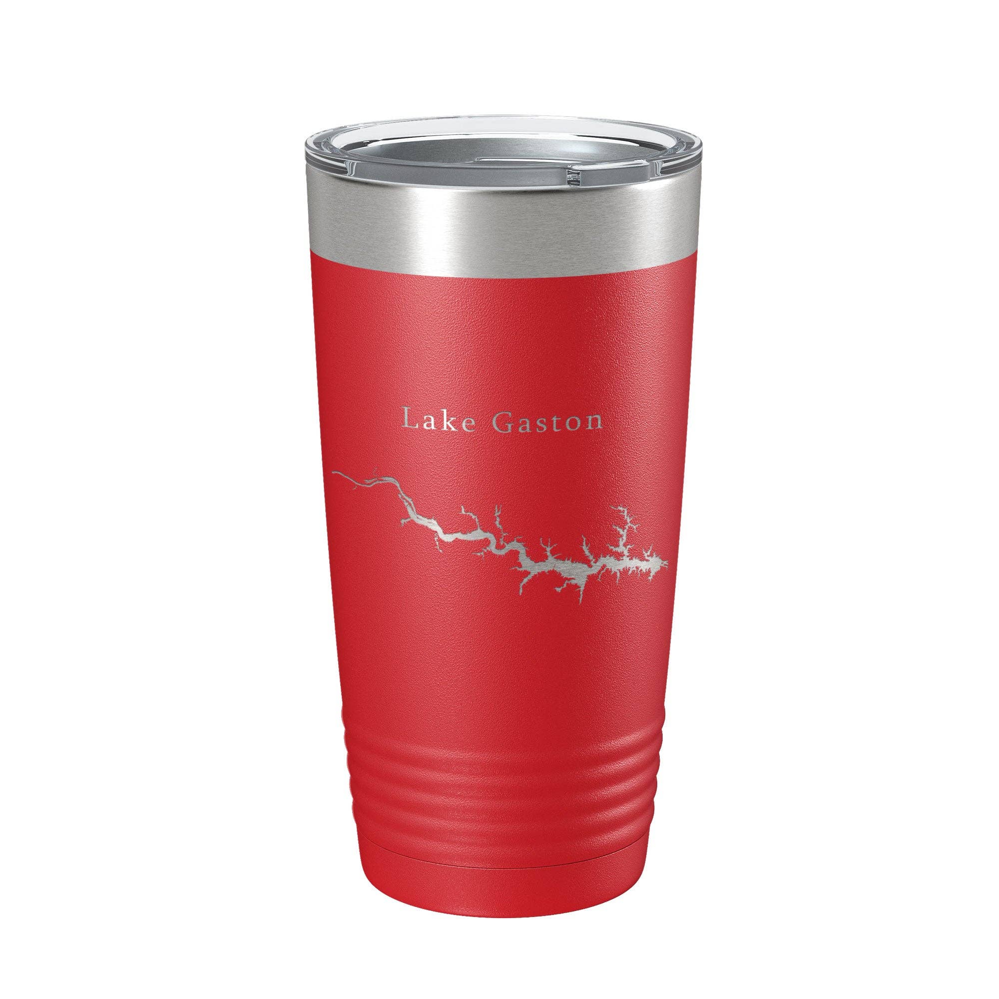 CarveBright - Wholesale Insulated Mug/Tumbler - Lake Gaston Map Tumbler Travel Mug Insulated Laser Engraved Coffee Cup North Carolina Virginia 20 oz6
