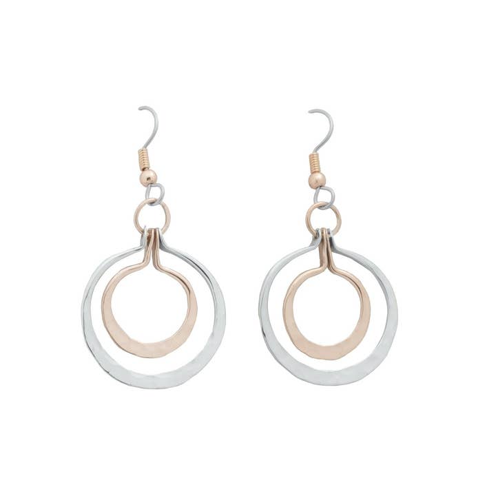 HPSilver, LLC - Wholesale Hangende/ronde oorbellen - Bengeloorbellen in gemengde kleuren, groothandelsverpakking van 62