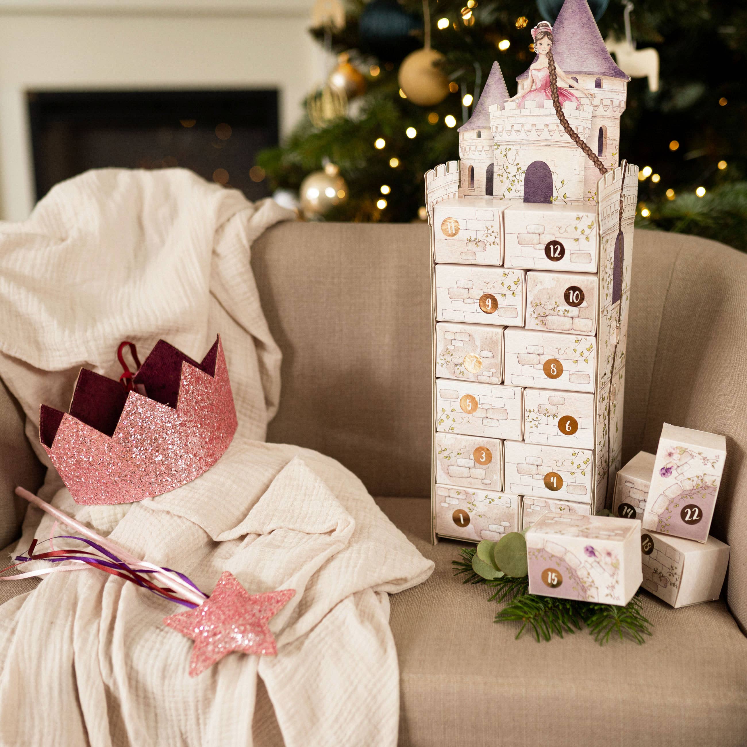 Papierdrachen – wholesale Adventskalender – Rapunzel adventskalender-set 021