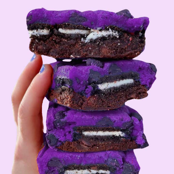 Women's History Month Brookie Squares - 15 brookies per box for wholesale by Baked in Color