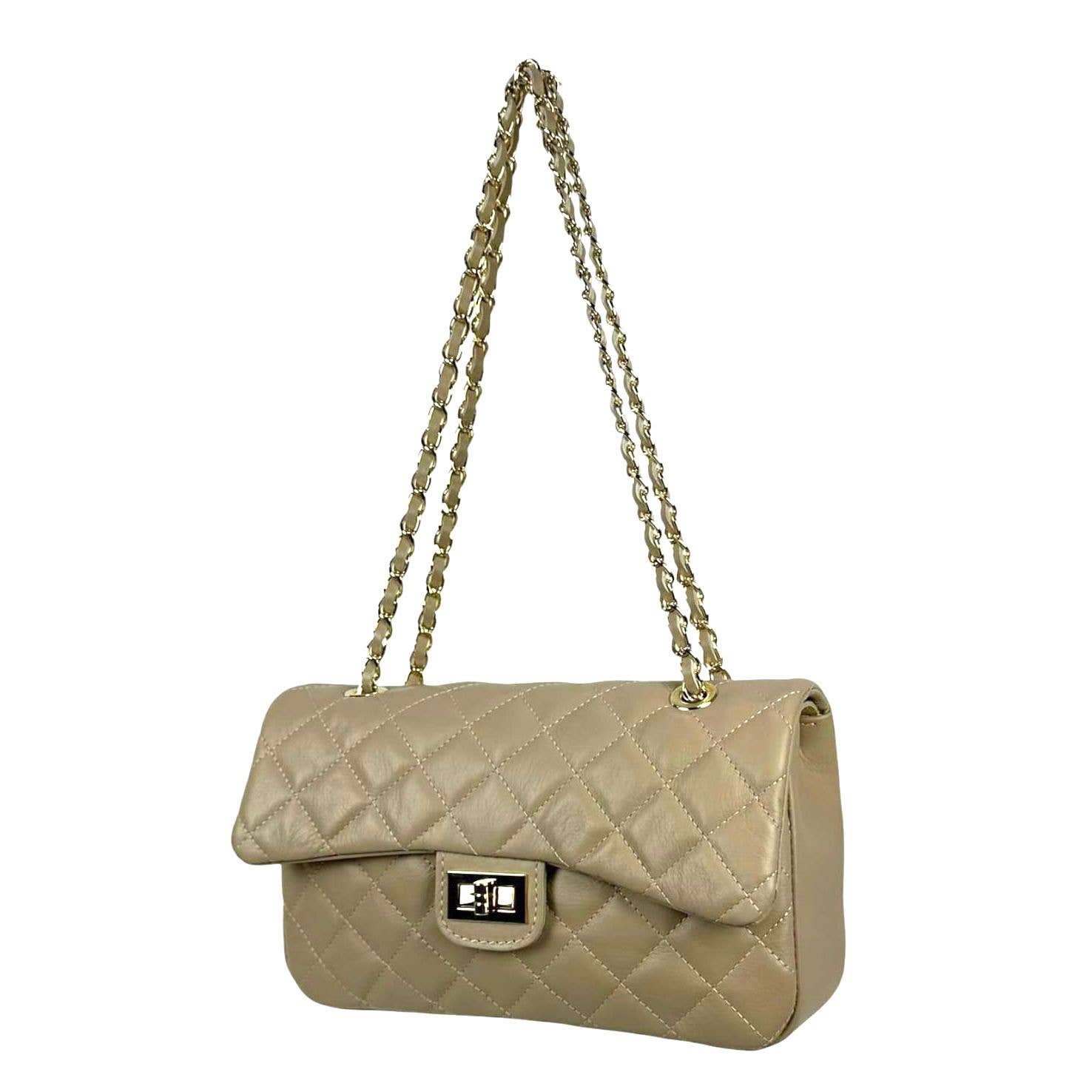 Chenson & Gorett – wholesale Axelremsväska – Dam – Extra premium quiltad läderväska för kvinnor. promo24