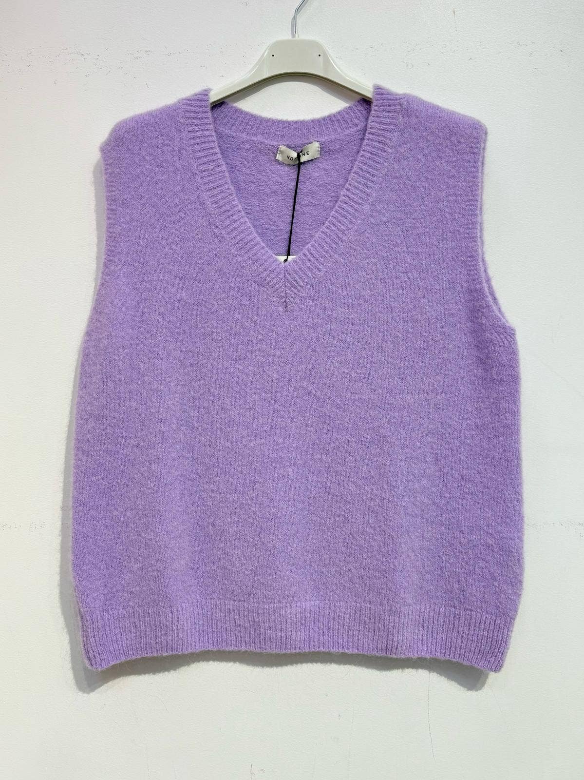 NOELINE – Engroshandel Pullover - Dame – Superfin alpaca vest uden ærmer 2651015