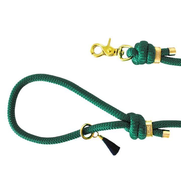 „Vert Sapin“ paracord hundesnor for engroshandel hos Frimousse Dog