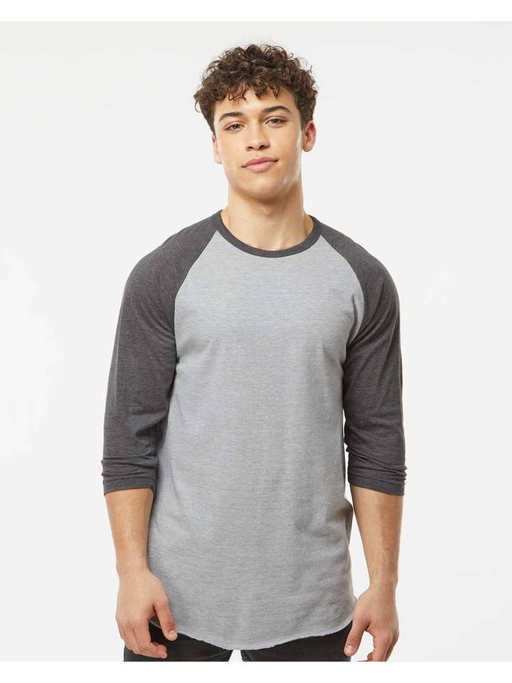 Lucky Avocado - Wholesale T-Shirt - Men's - Unisex Fine Jersey Raglan T-Shirt14