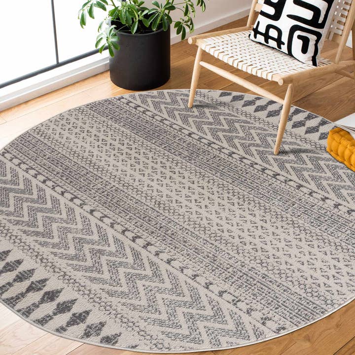 Hauteloom - Wholesale Area Rug - Tigri Aztec Ivory & Gray 2311 Area Rug - Clearance10