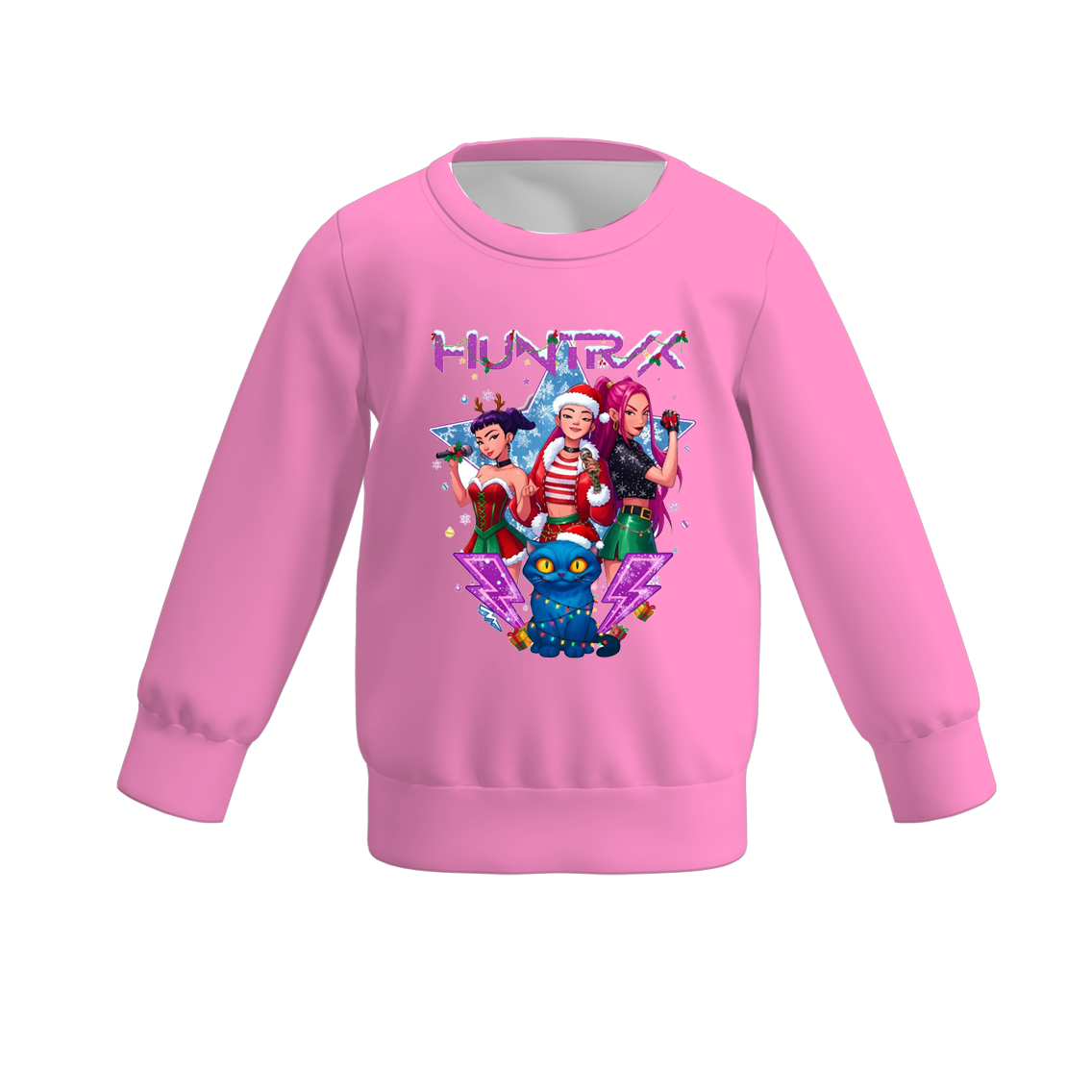 Auraquise - Wholesale Sweatshirt - Kids - 2025 Fall Kpop Demon Hunter Print Hot Seller Sweatshirts0