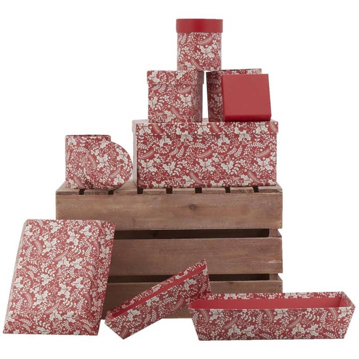 Aubry Gaspard - Wholesale Decorative Box - Cardboard Boxes - Holly
