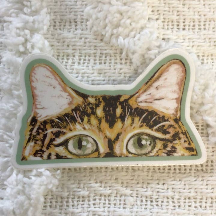 ON THE GO Studio - Wholesale Sticker - Curious Calico Cat Sticker3