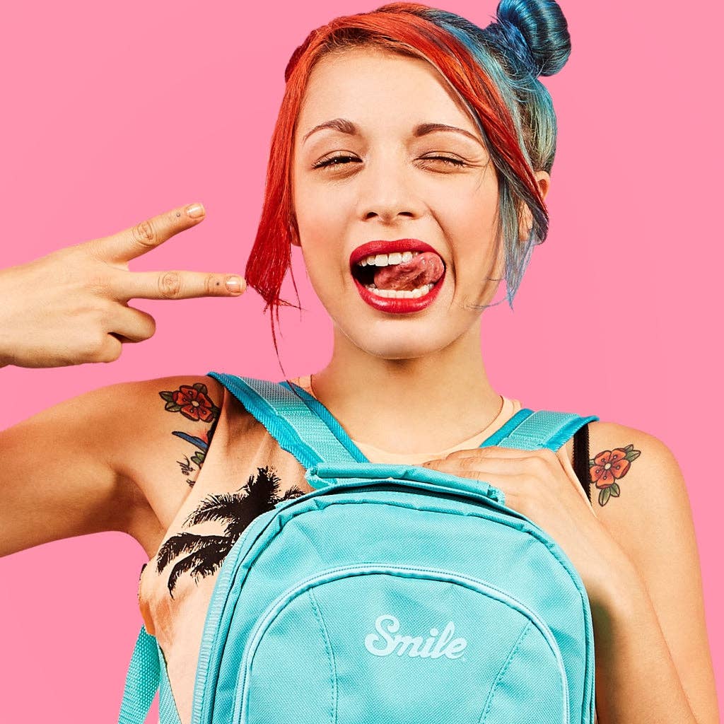 Smile - Wholesale Photograph - SMART - Backpack Camera Bag for DSLR, Mirrorless and Accessories - TURQUOISE BLUE1