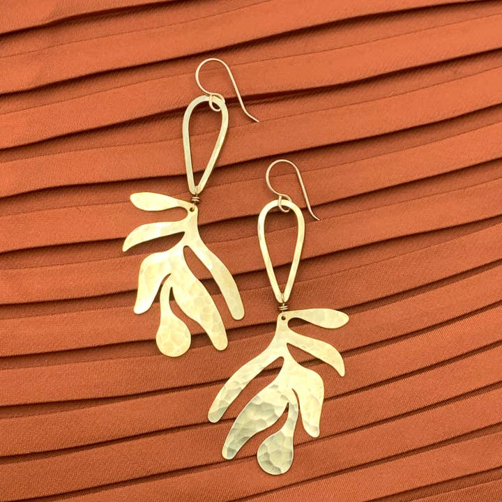 Handmade Matisse Earrings for wholesale by Fluff Hardware