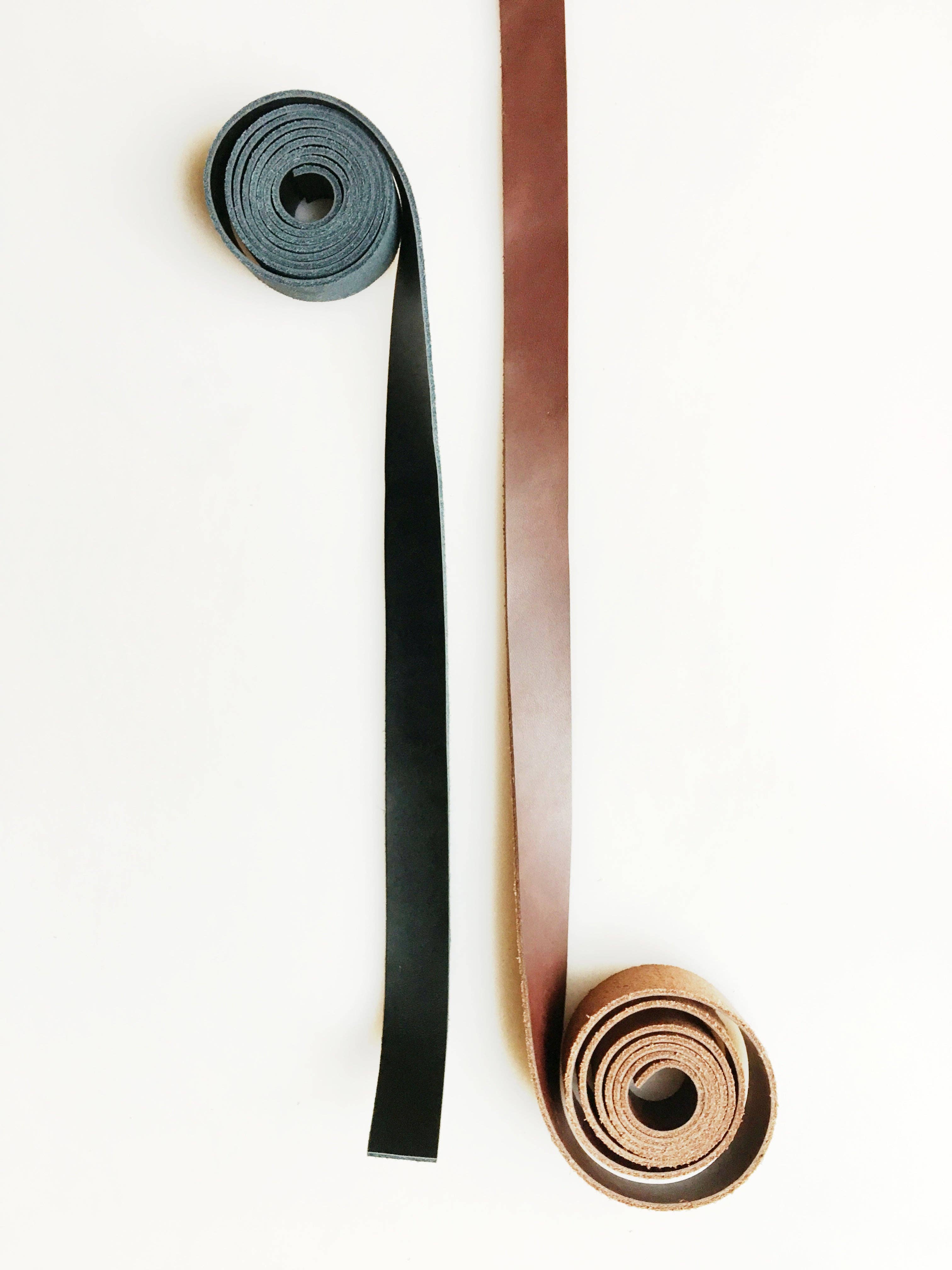 Sew Hungryhippie LLC - Wholesale Craft Supplies - Leather Strap 3/4" black7