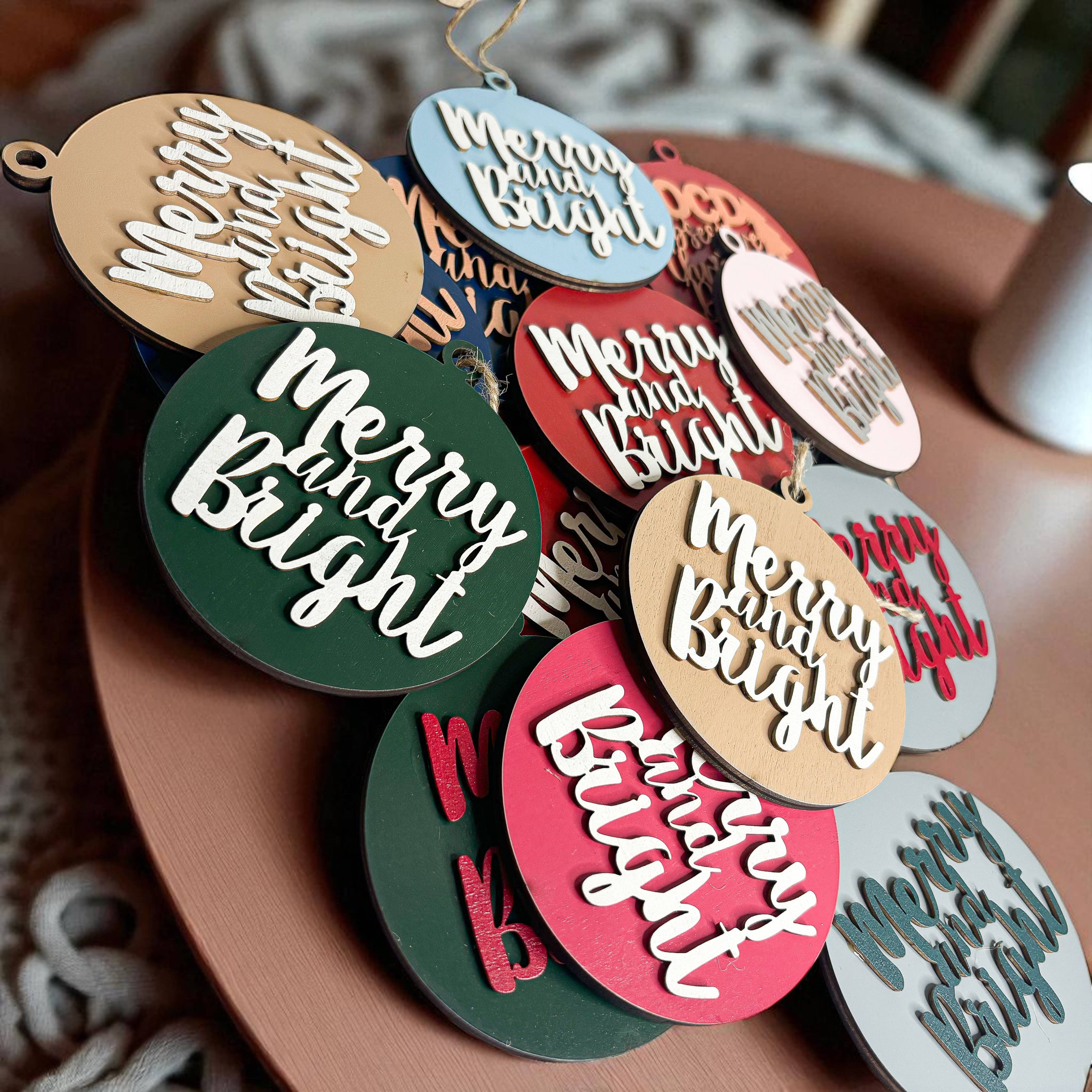 Gia Roma - Wholesale Ornament - Hanging Christmas Decor + Handmade Wooden Ornament Funny163