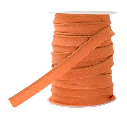 Mandala Crafts – wholesale Craft supplies – Mandala Crafts 55 Yards Maxi Piping Trim with Welting Cord - 1/2 Inch Maxi Piping Bias Tape for Sewing - Lip Cord Trim by The Yard for Upholstery Trimming5