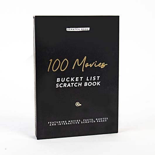 Libro de borrador de lista de deseos - Edición de película para venta al por mayor de Gift Republic