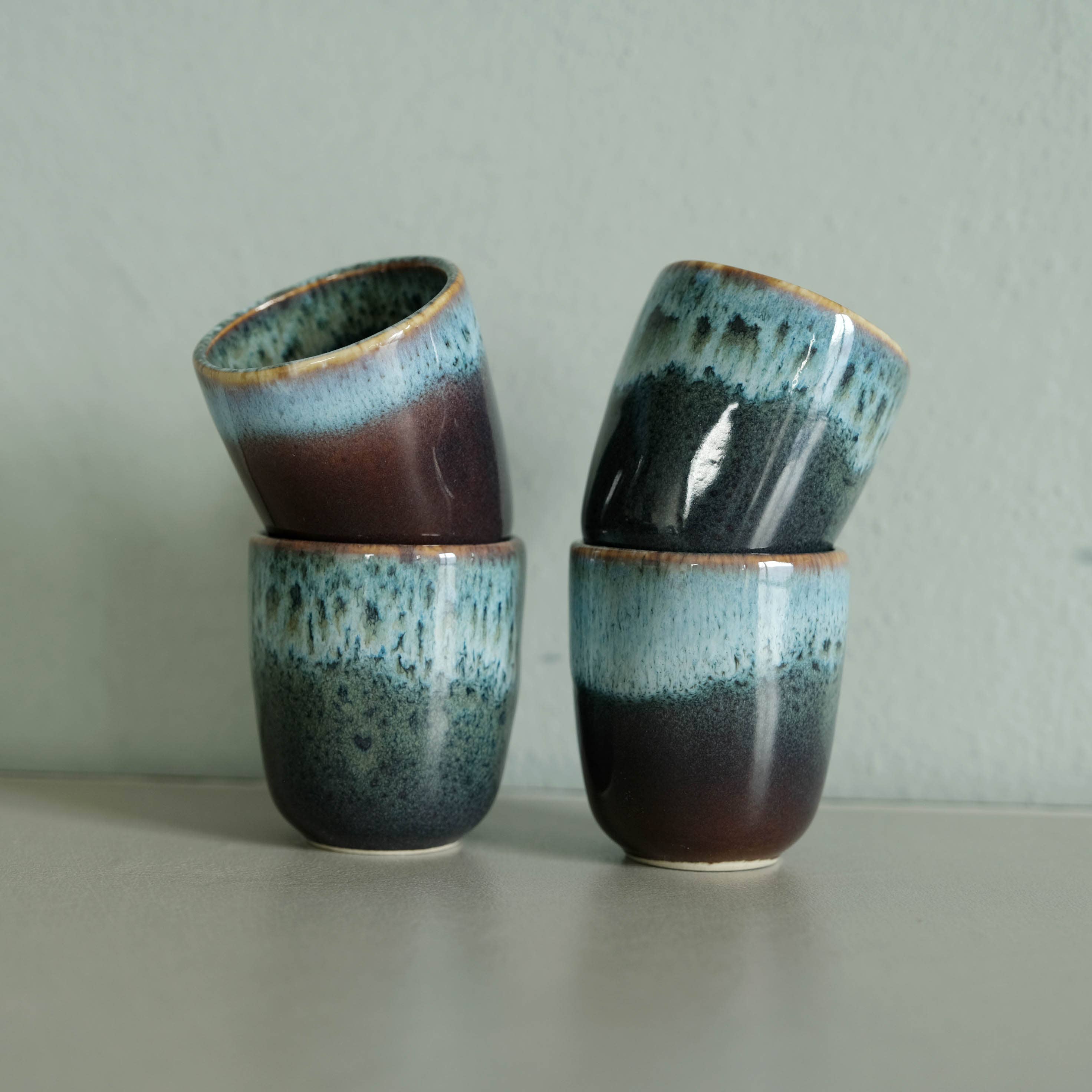 Izanami Tableware - Vente Tasse à café/thé - Krumme Lanke – Ensemble Espresso – Pour les grands moments dans de petites tasses0