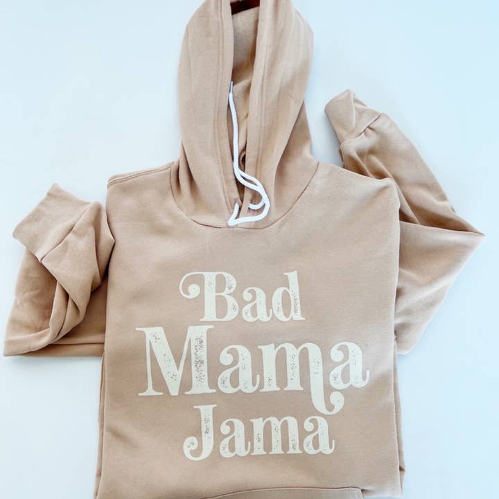 Bad Mama Jama - Sweat à capuche polaire de qualité supérieure (plusieurs couleurs pour la vente par KaAn's Designs