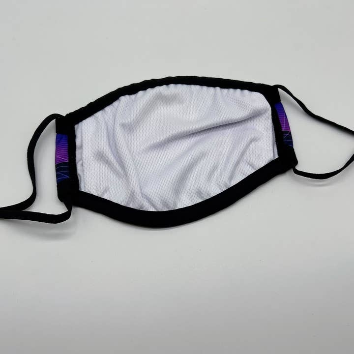 Triclops Rabbit - Wholesale Protective face mask/shield - Retro 80's Vaporwave Dust Cloth Face Mask3