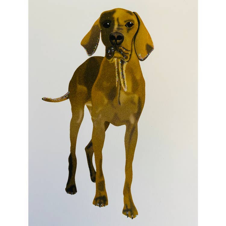 Studio Daedre - Wholesale Everyday Greeting Card - Vizsla Dog - Loose Cards0