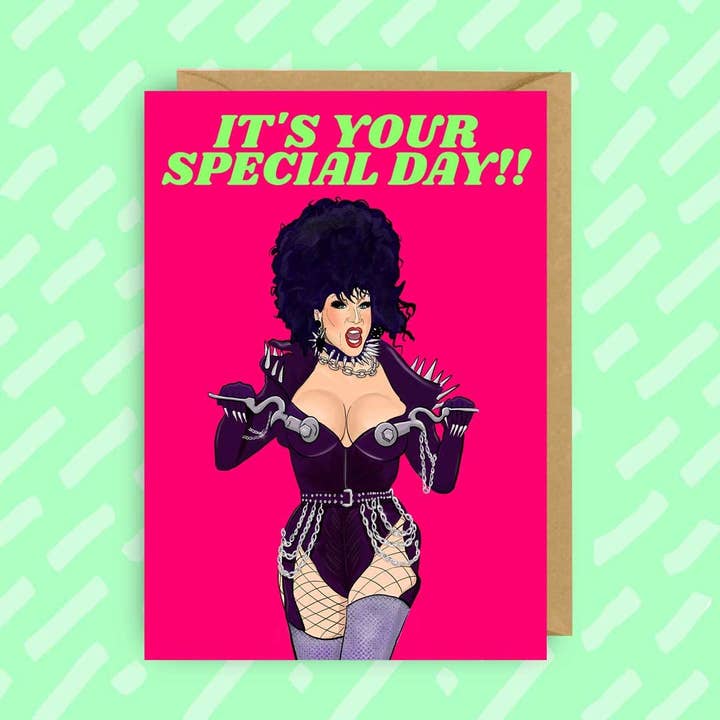The Queer Store - Wholesale Birthday Card - Jimbo Birthday Card | RuPaul's Drag Race | LGBT | Ru Paul