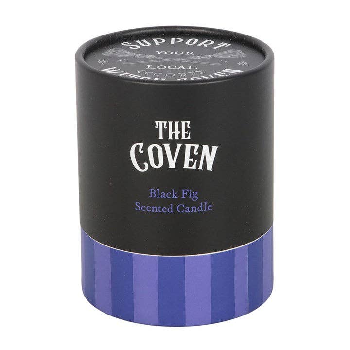 Something Different Wholesale - Wholesale Jar/Filled Candle - The Coven Black Fig Scented Candle2
