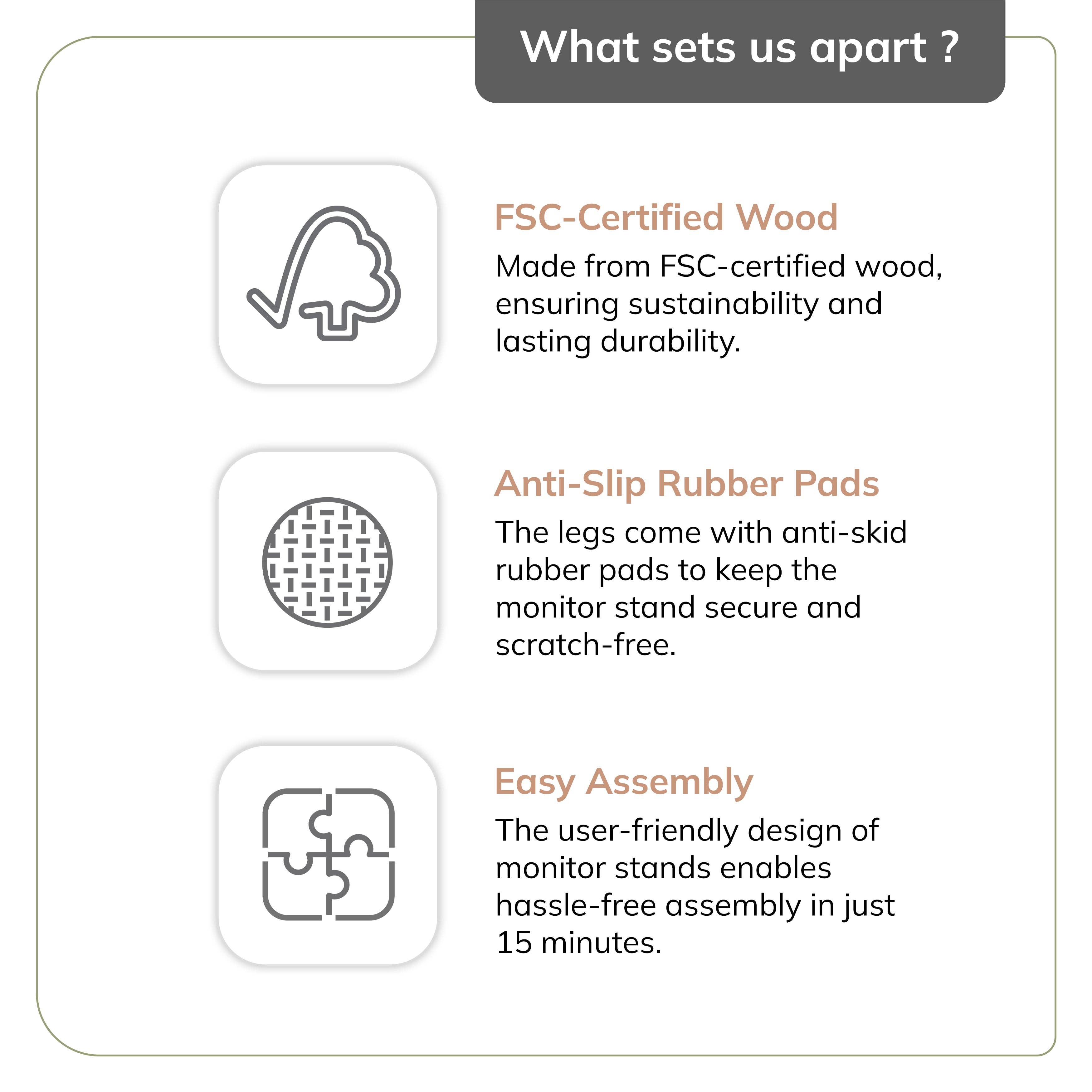 Anji Mountain - Wholesale Desk Riser - Tanguy Monitor Stand7