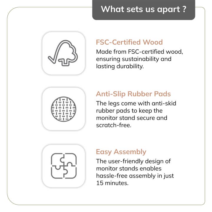 Anji Mountain - Wholesale Desk riser - Agar Monitor Stand7