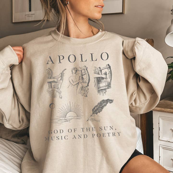 Apollo God Of The Sun, Music And Poetry (1 tröja), Herr T-shirt för wholesale av AFAdesignsCo