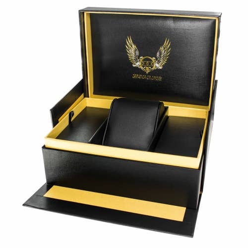 Holler – Relógio de pulso - Homem por atacado – Relógio Superfly Preto e Laranja HLW2351-33