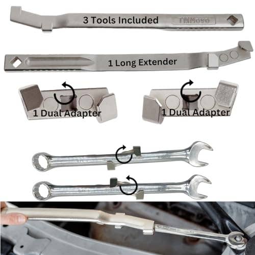 TMNovo - Wholesale Handy Tool - TMNovo| Dual Adapter Magnetic Universal Wrench Extender Set7