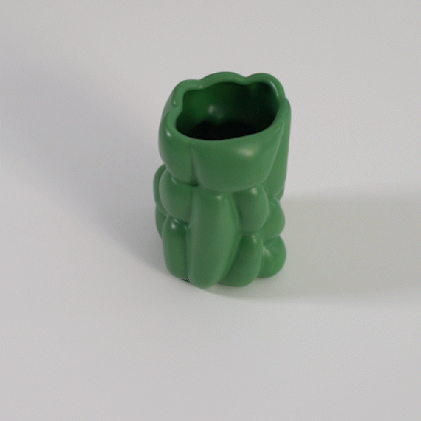raawii – Engroshandel Vase – Nicholai Wiig-Hansen - Cloud - vase - lille - Sloe Green3