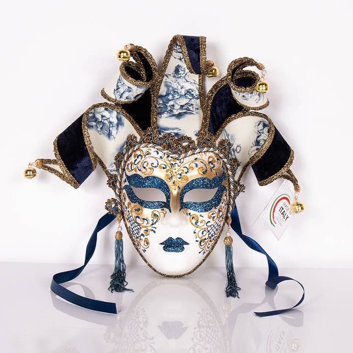 Dama 5 Ricci - Blue Paper - Limited Edition per la vendita all'ingrosso da parte di Regalmoda