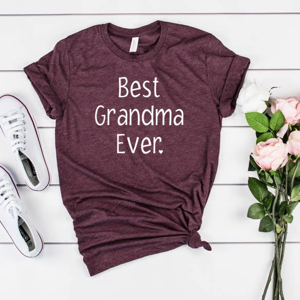Chemise Best Grandma Ever pour la vente par Nanny Years